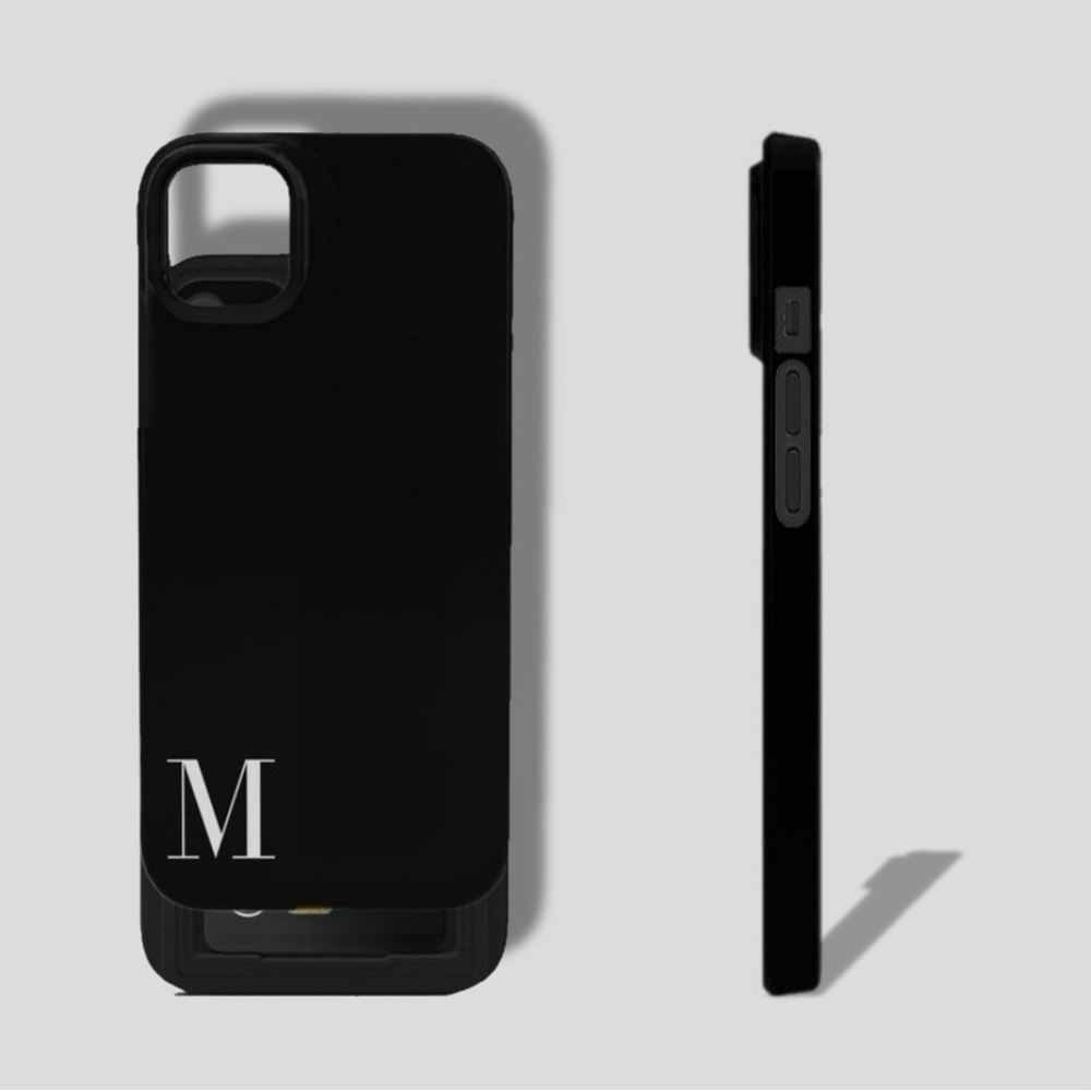 Society6 “M” Initial Phone Card Case / iPhone 11